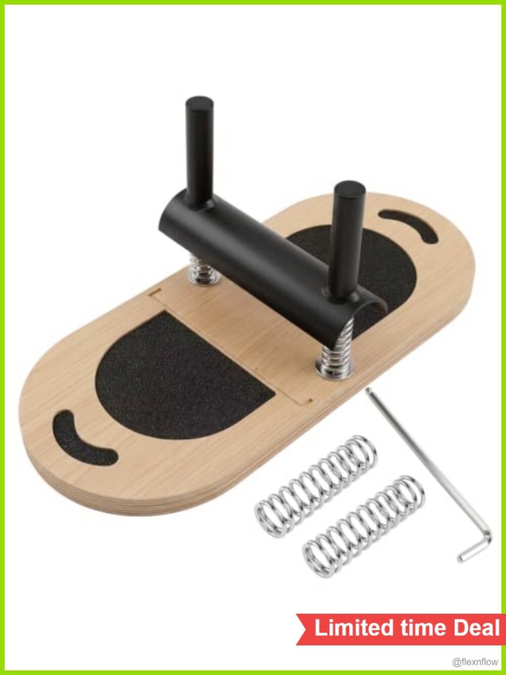 Pilates Foot Corrector Arch Trainer Adjustable Resistance 65Mn Nickel Plated